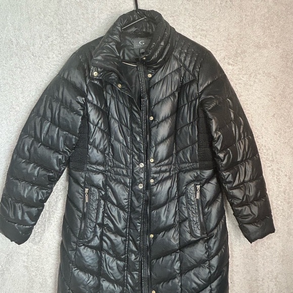 Gallery Jackets & Blazers - Gallery Women’s Black Knee Length Puffer Coat Size Medium. Warm Capsule Winter